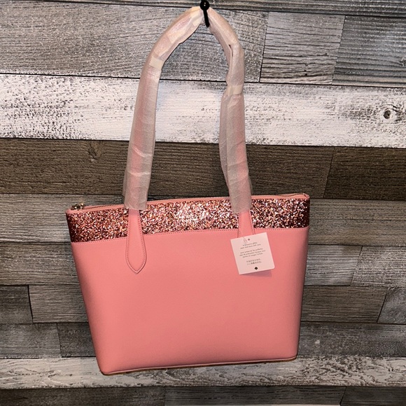 Kate Spade Surprise Flash Glitter Tote - Picture 5 of 9